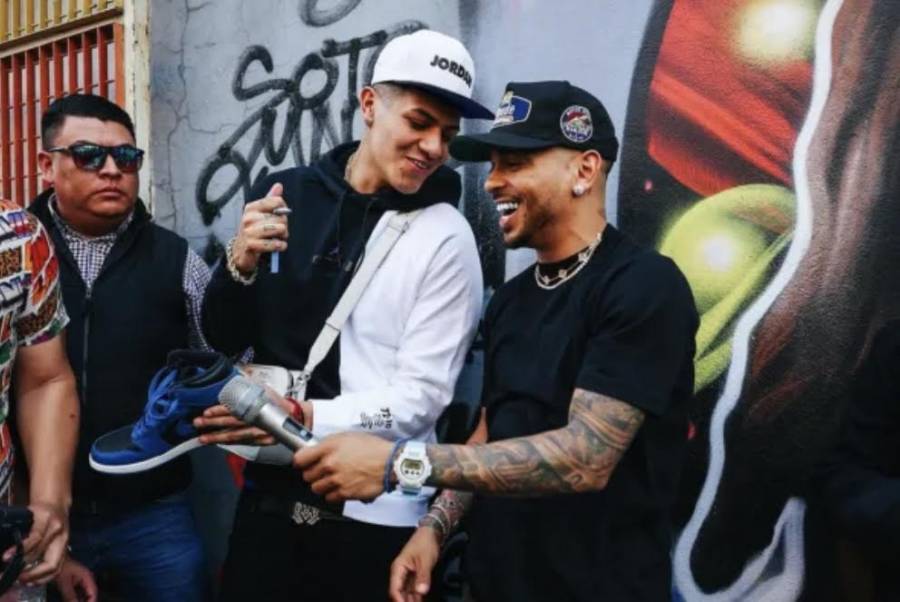 Ozuna sorprende al pasearse por Tepito