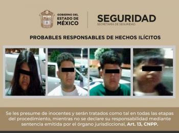 Detienen a 4 presuntos involucrados en el asesinato del ex alcalde de Ixtapaluca