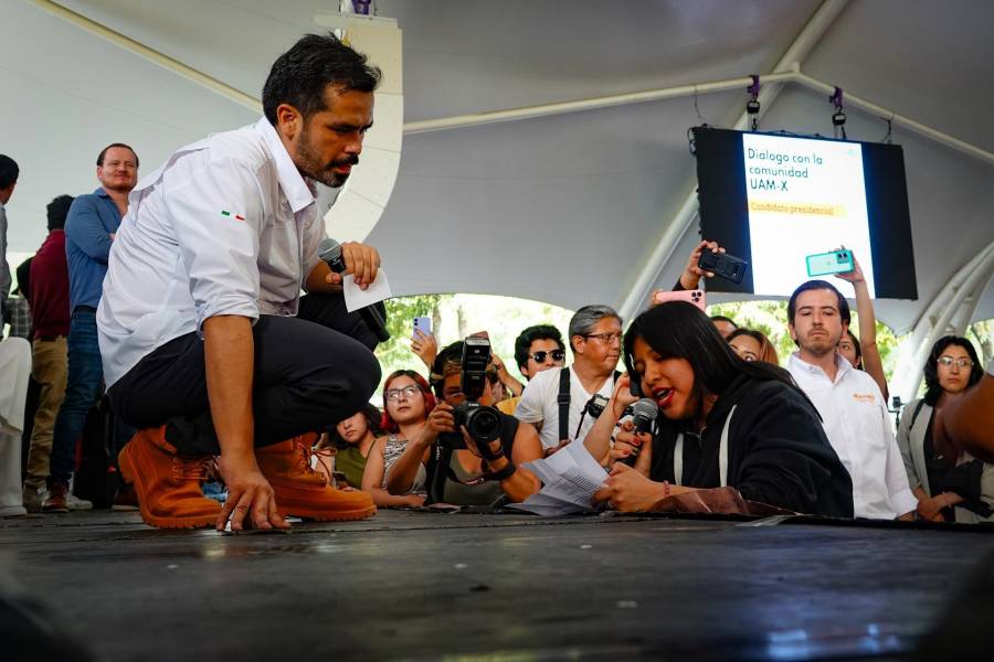 Álvarez Máynez lamenta falta de cobertura y reprocha a medios de comunicación tras intervención en la UAM Xochimilco