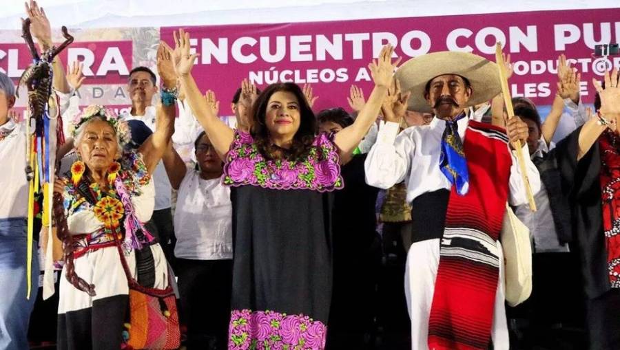 Clara Brugada se compromete a construir Hospital General y fortalecer identidad cultural de pueblos originarios en CDMX  