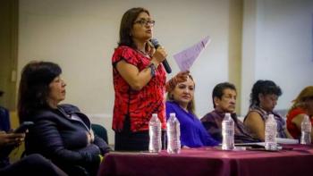 Aleida Alavez Ruiz se compromete a fortalecer la participaci&oacute;n ciudadana en Iztapalapa