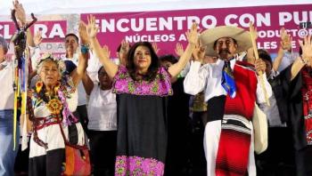 Clara Brugada se compromete a construir Hospital General y fortalecer identidad cultural de pueblos originarios en CDMX