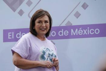 X&oacute;chitl G&aacute;lvez denuncia infiltraci&oacute;n del crimen organizado en Morena durante debate presidencial