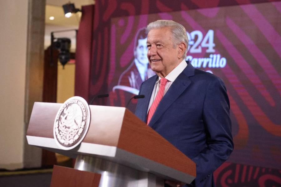 Estuvo muy bien el debate, estamos en santa paz, dice AMLO