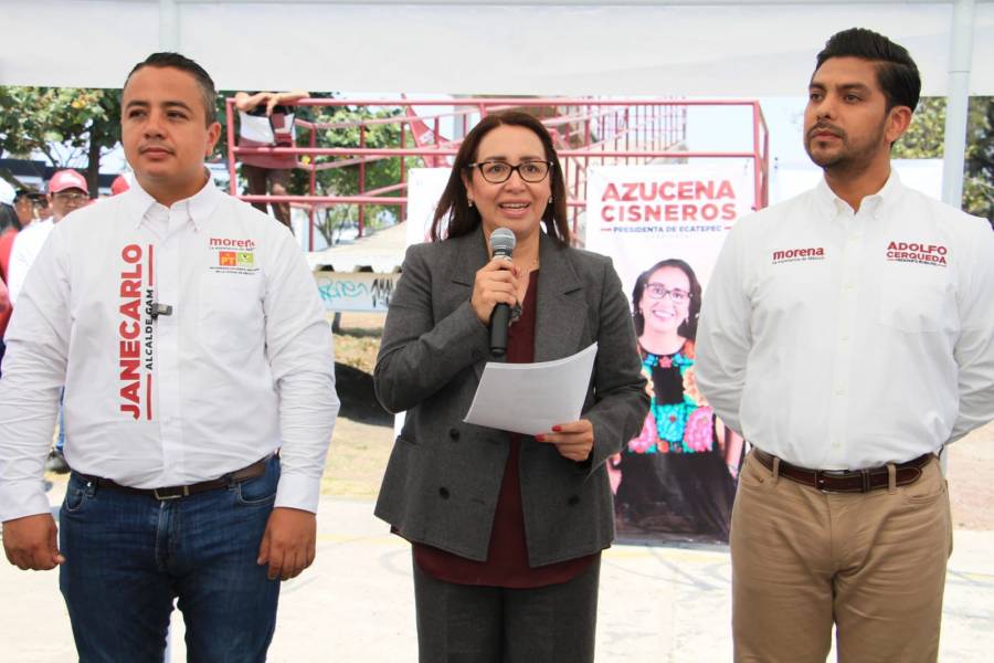 Candidatos de Morena firman convenio para fortalecer seguridad en zonas limítrofes  