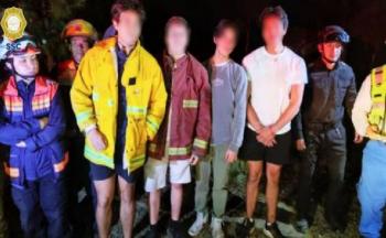 Polic&iacute;a Capitalina rescata a j&oacute;venes extraviados en Los Dinamos