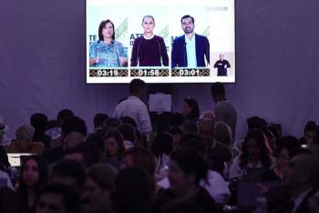 Tres candidatos chocan en segundo debate presidencial: propuestas, acusaciones y contrastes