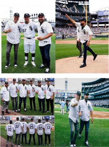 Banda MS pega jonrón en las Grandes Ligas como invitados de los White Sox de Chicago