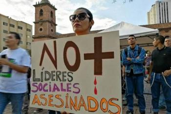 Indepaz: van 57 líderes sociales asesinados en lo que va de 2024