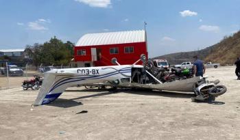 Reportan accidente a&eacute;reo en Atizap&aacute;n de Zaragoza