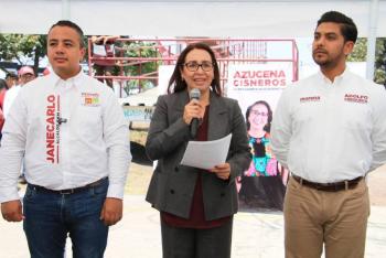 Candidatos de Morena firman convenio para fortalecer seguridad en zonas limítrofes