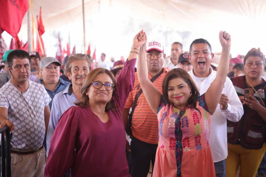 Aleida Alavez Ruiz acusa a la PRIANdilla de lucrar con el país y llama a la acción en Iztapalapa