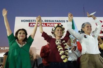 Clara Brugada se compromete a mejorar escuelas y promover justicia en Xochimilco