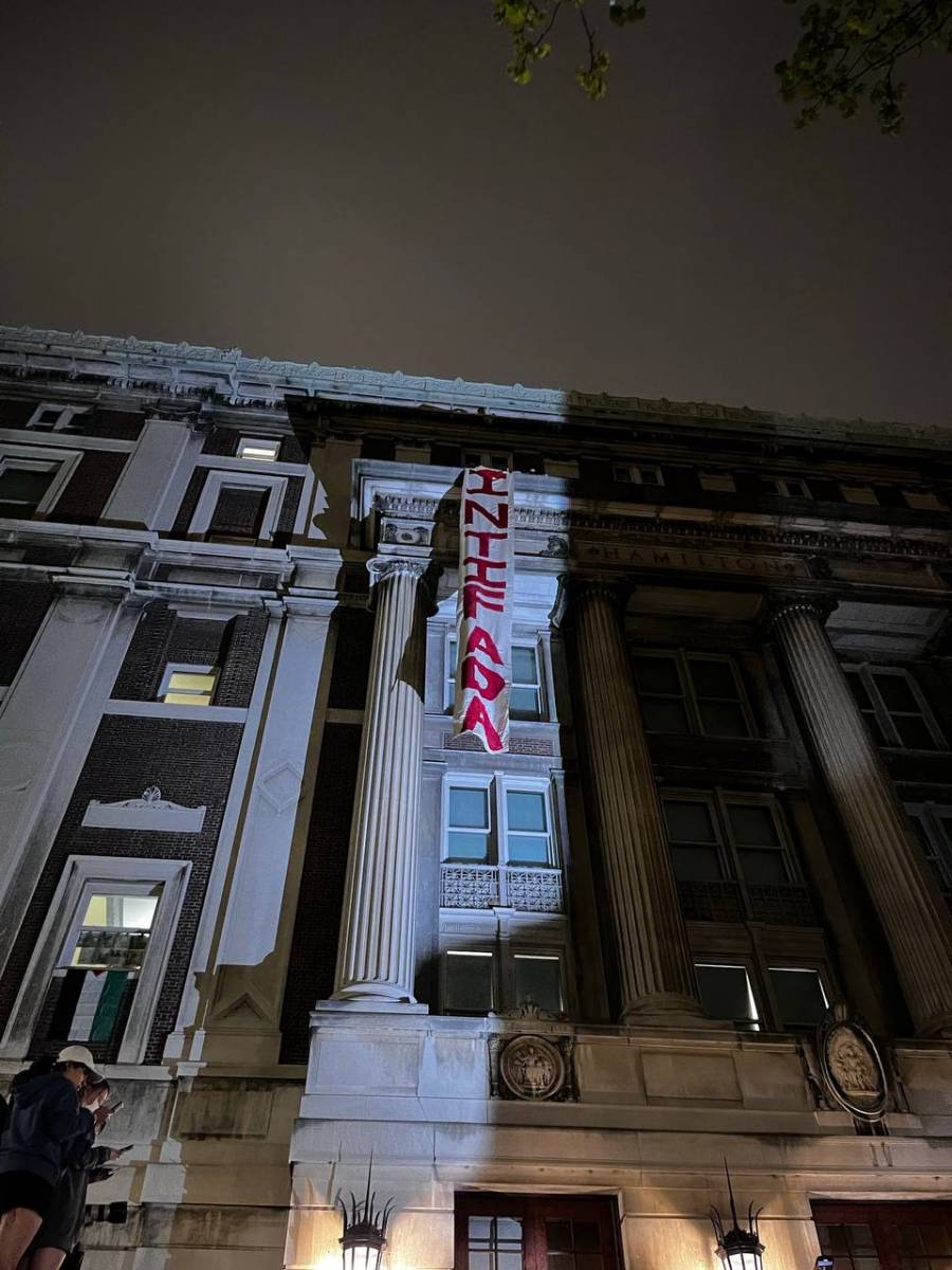 Protestas estudiantiles toman edificio de Columbia para exigir desinversion en Israel