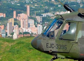 Nueve militares muertos en accidente de helicóptero en Colombia