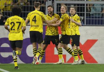Borussia Dortmund pega primero al PSG en la semifinal de ida de la Champions