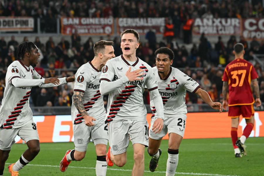 Gran paso de Leverkusen hacia final de Europa League tras vencer a la Roma 