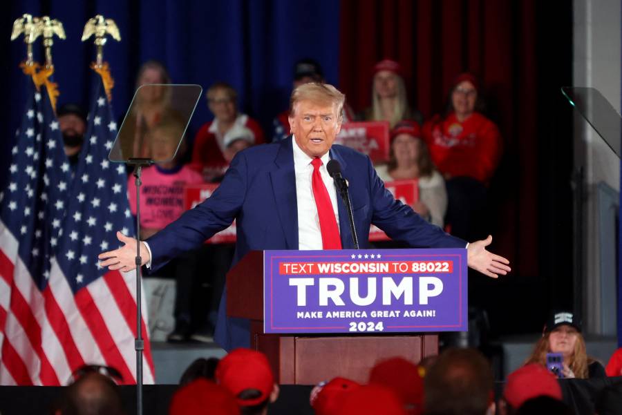 Trump pone en duda respetar resultado electoral de noviembre