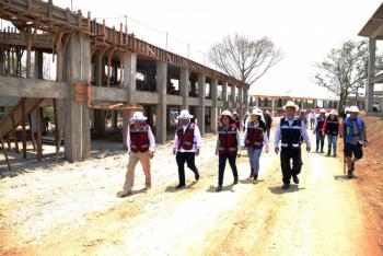 Reporta IPN 70% de avance en la construcci&oacute;n de la UPIIP Palenque