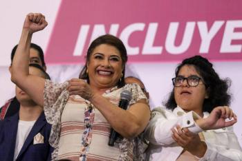 Clara Brugada se compromete a hacer de la CDMX la ciudad m&aacute;s incluyente del pa&iacute;s