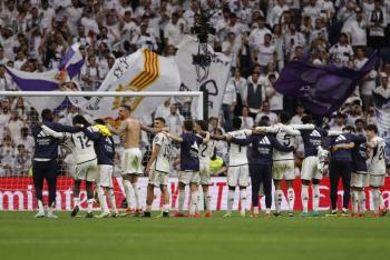 Real Madrid campe&oacute;n de Liga tras el tropiezo del Barcelona en Girona