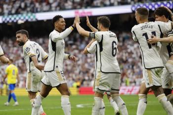 Real Madrid, a un paso de LaLiga tras golear al C&aacute;diz