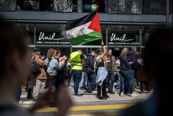 Se extienden las protestas estudiantiles contra la ofensiva de Israel en Gaza