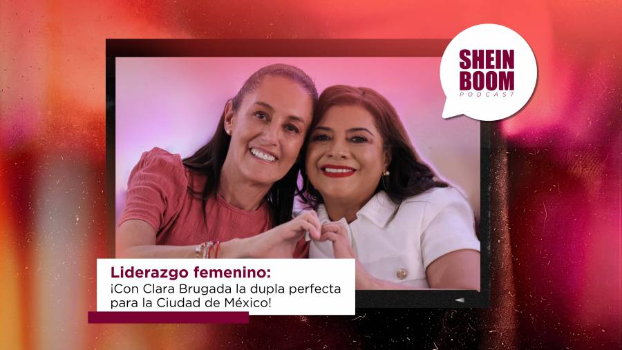 Clara Brugada y Claudia Sheinbaum respaldan su trabajo con la transformación