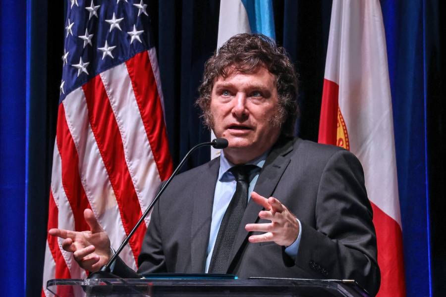 Javier Milei califica de “aberrantes” las protestas propalestinas en universidades de EEUU