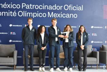 La Delegaci&oacute;n Mexicana vuela a Par&iacute;s con Aerom&eacute;xico