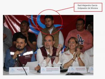 Acusa el PAN de la CDMX de contratar a ex recluso para agredir a Ricardo Rubio