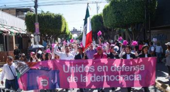 X&oacute;chitl G&aacute;lvez y Santiago Taboada asistir&aacute;n a la “marcha en defensa de la democracia”
