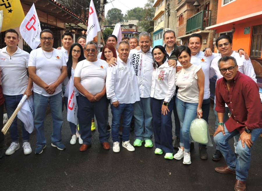 UCP se une a campaña de Morena y la Familia Dragón en Cuajimalpa 