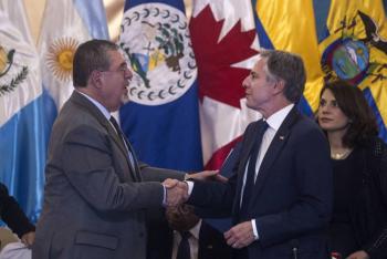 Blinken promete millones para América Latina y sanciones a quienes facilitan la 