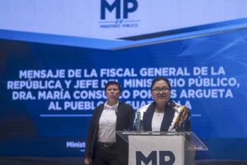 Fiscal de Guatemala descarta renunciar y arremete contra Arévalo