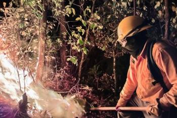Despliegan Mando Unificado con 154 brigadistas para combatir incendios en Valle de Bravo