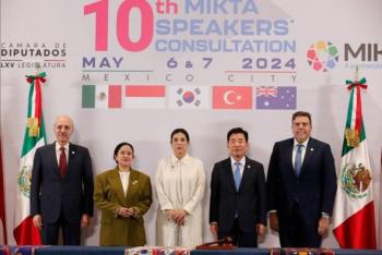 Paz global, equidad de g&eacute;nero, comercio y flujos migratorios, temas abordados en reuni&oacute;n de MIKTA