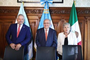 México, Guatemala y Honduras firman memorándum de entendimiento en cooperación consular