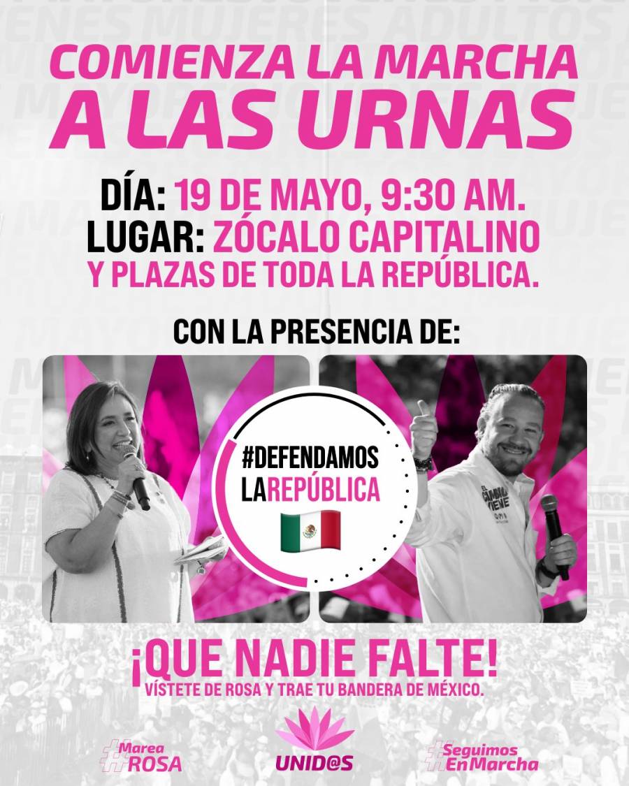 Convocan a tercera marcha de la 