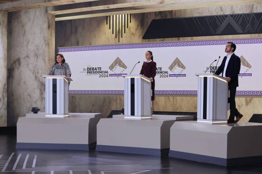 Tercer debate presidencial no tendrá discusión entre Sheinbaum, Gálvez y Máynez