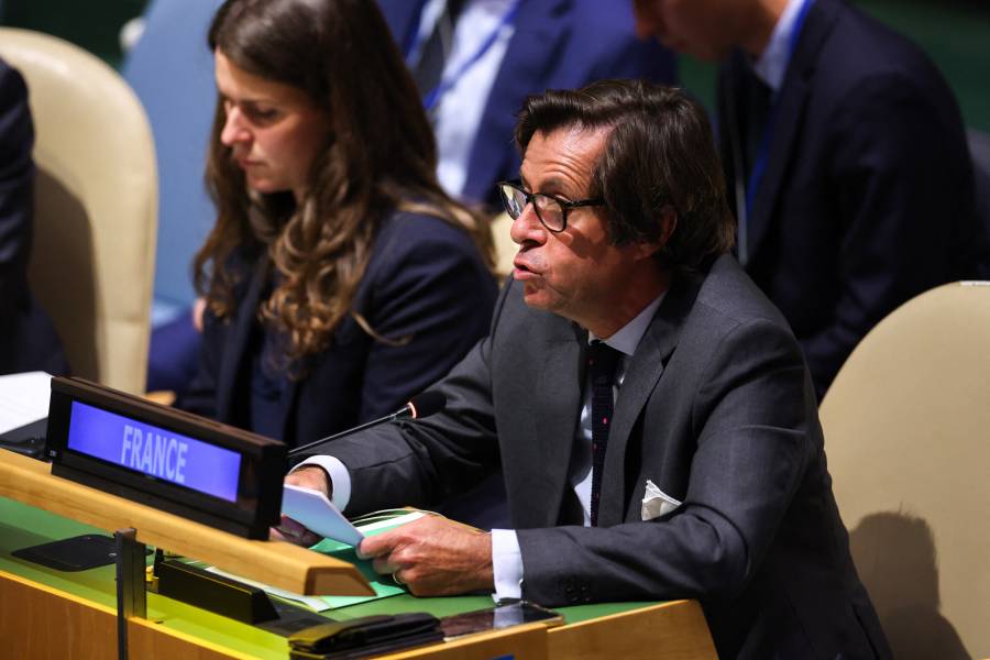 En la ONU, los palestinos reciben un apoyo masivo pero simb&oacute;lico por su membres&iacute;a