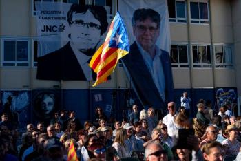 Los independentistas buscan mantenerse en el poder en Cataluña