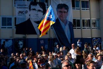 Los independentistas buscan mantenerse en el poder en Catalu&ntilde;a
