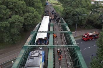 Choque de trenes en Argentina causa 30 heridos, dos de gravedad