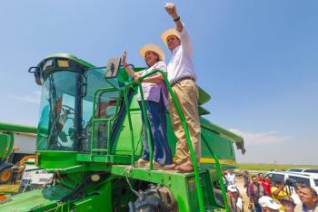 X&oacute;chitl G&aacute;lvez se compromete a devolver apoyos para el campo