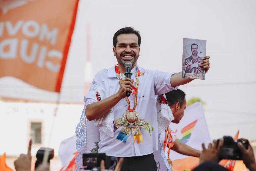 Álvarez Máynez presume su segundo lugar en Simulacro Electoral Universitario