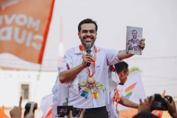 &Aacute;lvarez M&aacute;ynez presume su segundo lugar en Simulacro Electoral Universitario