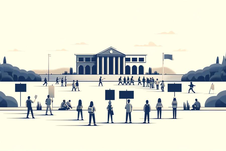 Protestas estudiantiles en Estados Unidos ampl&iacute;a el debate de la relaci&oacute;n con Israel