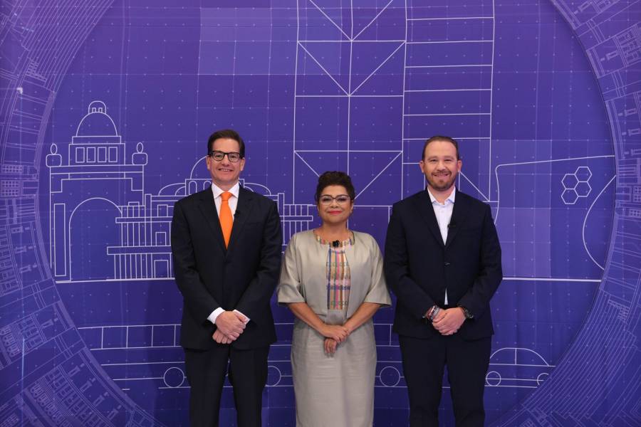 Acusaciones y propuestas en el &uacute;ltimo debate por la jefatura de gobierno de la Ciudad de M&eacute;xico