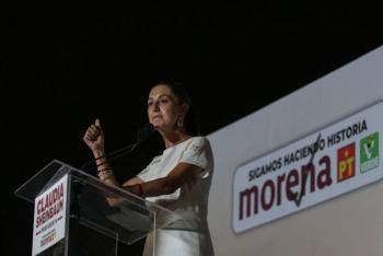 “El INE tiene la responsabilidad de proteger la elecci&oacute;n”: Sheinbaum